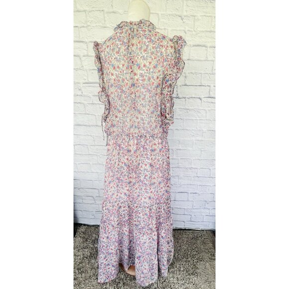 BB Dakota by Steve Madden Women's Chiffon Maxi Dress Floral Size XXL - Picture 5 of 12